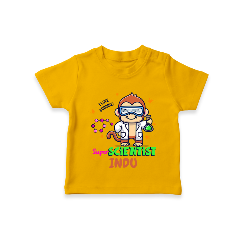 Super Scientist Explorer T-Shirt - CHROME YELLOW - 0 - 5 Months Old (Chest 17")