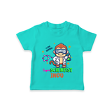 Super Scientist Explorer T-Shirt - TEAL - 0 - 5 Months Old (Chest 17")