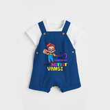 Creative Artist Boy Dungaree - COBALT BLUE - 0 - 3 Months Old (Chest 17")