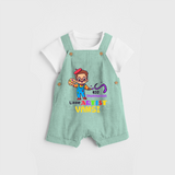 Creative Artist Boy Dungaree - LIGHT GREEN - 0 - 3 Months Old (Chest 17")