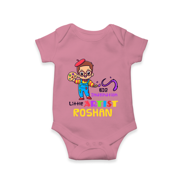 Future Artist Romper / Onesie | Personalized Name Romper / Onesie for Babies - ONION - New Born (Chest 14")
