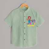 Future Artist Shirt | Personalized Name Shirt for Babies - MINT GREEN - 0 - 6 Months Old (Chest 23")