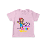 Creative Artist Boy T-Shirt - PINK - 0 - 5 Months Old (Chest 17")