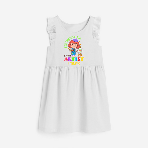 Creative Artist Girl Frock