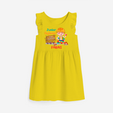 Junior Engineer Frock - YELLOW - 0 - 6 Months Old (Chest 18")