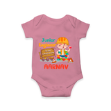 Future Engineer Romper / Onesie | Soft Cotton Custom Name Romper / Onesie - ONION - New Born (Chest 14")