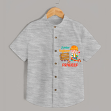 Junior Engineer Shirt - GREY MELANGE - 0 - 6 Months Old (Chest 21")