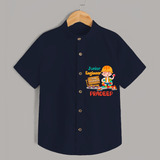 Junior Engineer Shirt - NAVY BLUE - 0 - 6 Months Old (Chest 21")