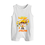 Future Engineer Romper Suit | Custom Printed Name Romper Suit - WHITE - 0 - 5 Months Old (Chest 18")