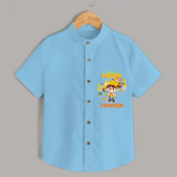 Little Engineer Shirt - SKY BLUE - 0 - 6 Months Old (Chest 21")