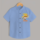 Future Engineer Shirt | Custom Printed Name Shirt - SKY BLUE - 0 - 6 Months Old (Chest 23")