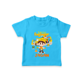 Future Engineer T-Shirt | Custom Printed Name T-Shirt - SKY BLUE - 0-5 Months Old (Chest 17")