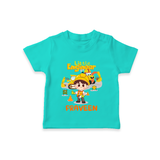 Little Engineer T-Shirt - TEAL - 0 - 5 Months Old (Chest 17")