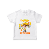 Little Engineer T-Shirt - WHITE - 0 - 5 Months Old (Chest 17")