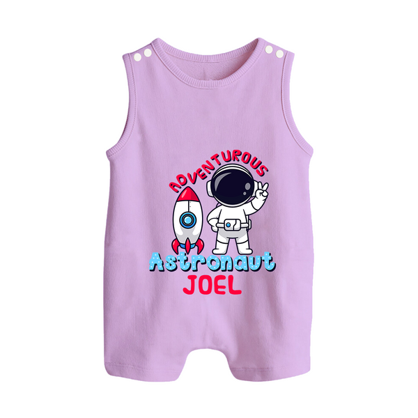 Future Astronaut Romper Suit | Personalized Romper Suit for Babies - LILAC - 0 - 5 Months Old (Chest 18")