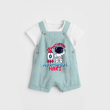 Adventurous Astronaut Dreamer Dungaree - ARCTIC BLUE - 0 - 3 Months Old (Chest 17")