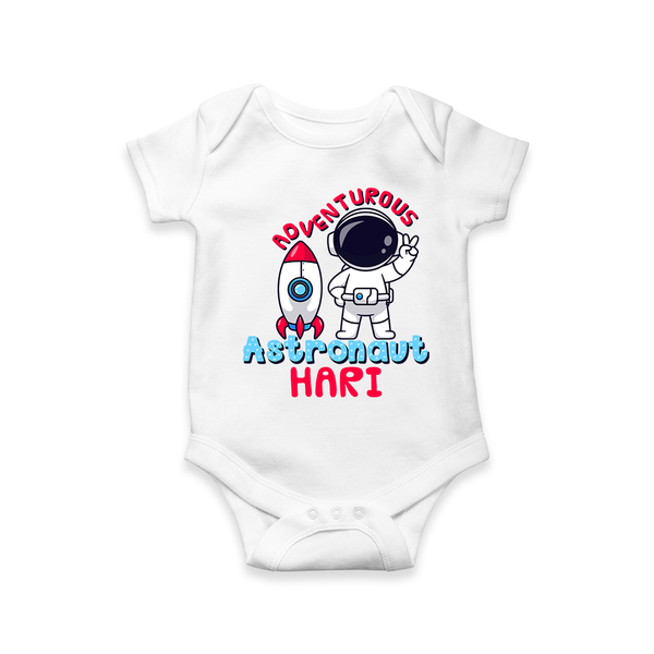 Adventurous Astronaut Dreamer Onesie - WHITE - 0 - 3 Months Old (Chest 16")