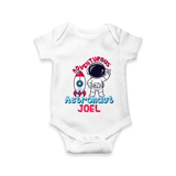 Future Astronaut Romper / Onesie | Personalized Romper / Onesie for Babies - WHITE - New Born (Chest 14")