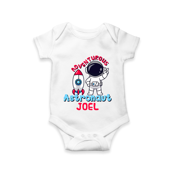 Future Astronaut Romper / Onesie | Personalized Romper / Onesie for Babies - WHITE - New Born (Chest 14")