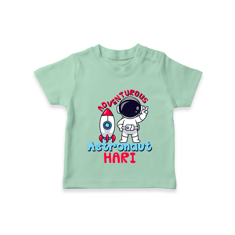 Adventurous Astronaut Dreamer T-Shirt - MINT GREEN - 0 - 5 Months Old (Chest 17")