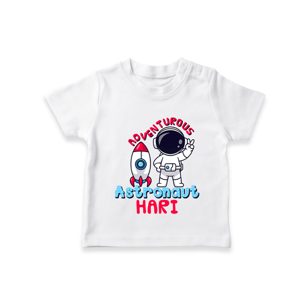 Adventurous Astronaut Dreamer T-Shirt - WHITE - 0 - 5 Months Old (Chest 17")