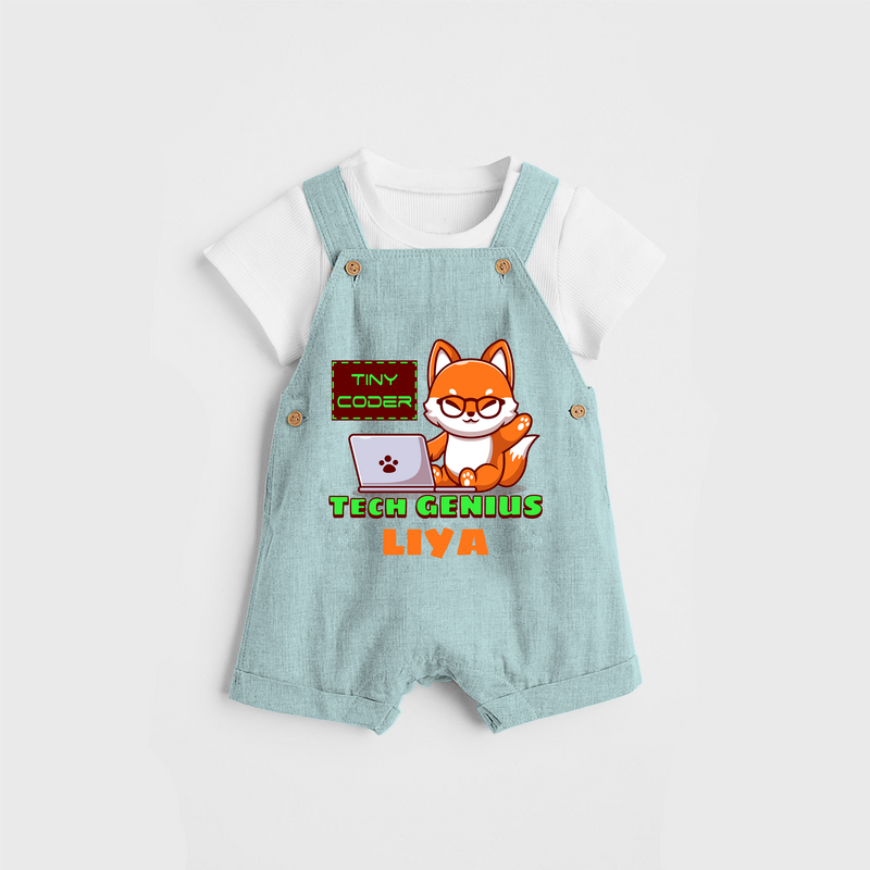 Tech Genius Prodigy Dungaree - ARCTIC BLUE - 0 - 3 Months Old (Chest 17")