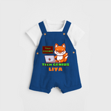 Tech Genius Prodigy Dungaree - COBALT BLUE - 0 - 3 Months Old (Chest 17")