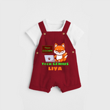 Tech Genius Prodigy Dungaree - RED - 0 - 3 Months Old (Chest 17")