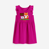 Tech Genius Prodigy Frock - HOT PINK - 0 - 6 Months Old (Chest 18")