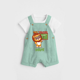 Tiny Teacher Scholar Dungaree - LIGHT GREEN - 0 - 3 Months Old (Chest 17")