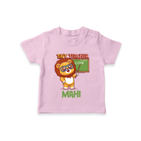 Tiny Teacher Scholar T-Shirt - PINK - 0 - 5 Months Old (Chest 17")