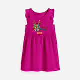 Talented Musician Frock - HOT PINK - 0 - 6 Months Old (Chest 18")