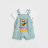 Soulful Musician Dungaree - ARCTIC BLUE - 0 - 3 Months Old (Chest 17")