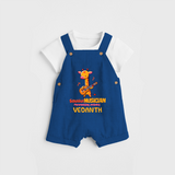 Soulful Musician Dungaree - COBALT BLUE - 0 - 3 Months Old (Chest 17")