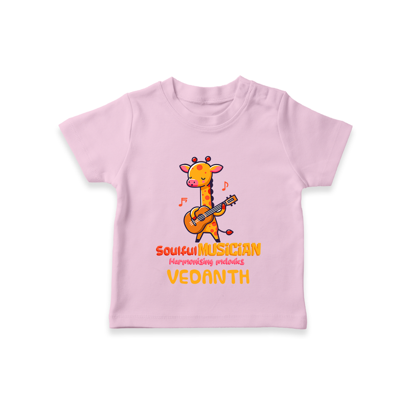 Soulful Musician T-Shirt - PINK - 0 - 5 Months Old (Chest 17")