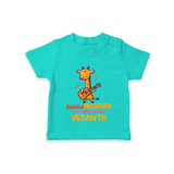 Soulful Musician T-Shirt - TEAL - 0 - 5 Months Old (Chest 17")