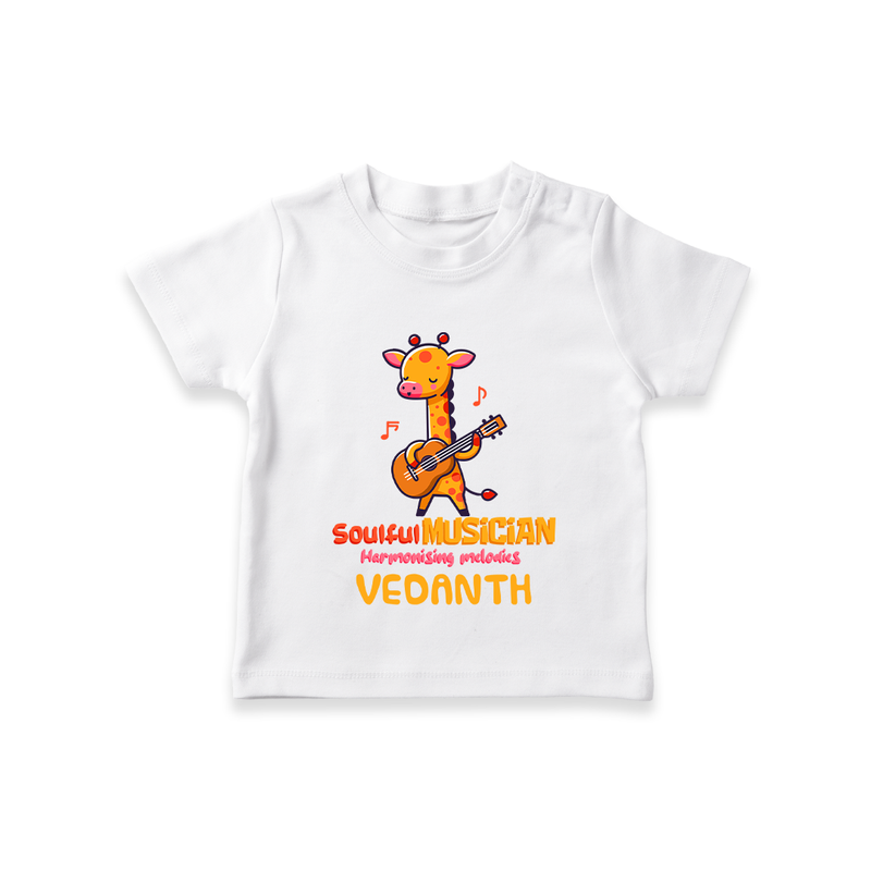 Soulful Musician T-Shirt - WHITE - 0 - 5 Months Old (Chest 17")