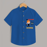 Magic Maker Boy Magician Shirt - COBALT BLUE - 0 - 6 Months Old (Chest 21")