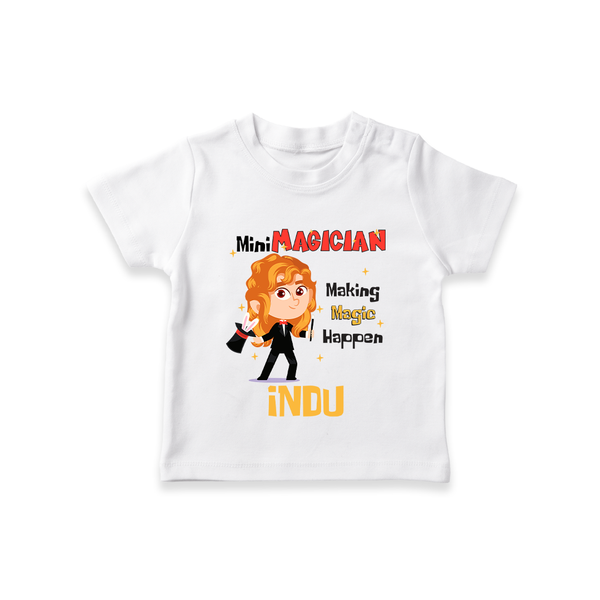 Magic Maker Girl Magician T-Shirt - WHITE - 0 - 5 Months Old (Chest 17")