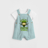 Military Fighter Boy Spirit Dungaree - ARCTIC BLUE - 0 - 3 Months Old (Chest 17")