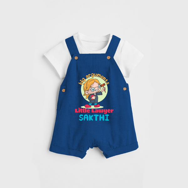 Future Lawyer Advocate Dungaree - COBALT BLUE - 0 - 3 Months Old (Chest 17")