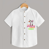 Junior Athletic Champion Shirt  - WHITE - 0 - 6 Months Old (Chest 21")