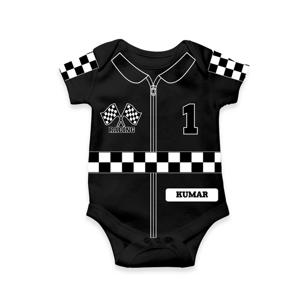 Future Racer Romper | Personalized Racing Car Romper for Kids