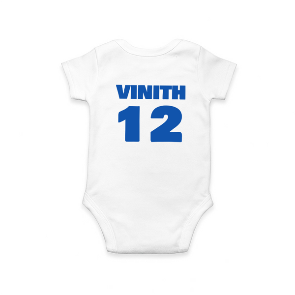 Baby Cricket Jersey Romper | Team India Edition | Sports Fan Outfit
