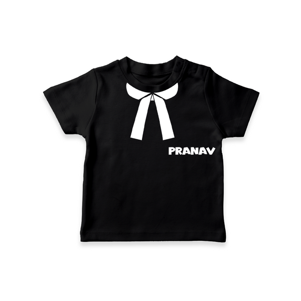 Custom Little Lawyer T-shirt | Personalized T-shirt for Your Future Advocate - BLACK - 0-5 Months Old (Chest 17")