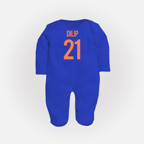 Custom Little Indian Sleep Suit | Personalized Sleep Suit with Name