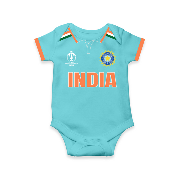 The 2023 Homeground Dominance Romper - Celebrating the team's powerful performance at home. - ARCTIC BLUE - New Born (Chest 14")