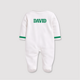 Vintage Cricket Sleep Suit (1975–1987 Edition) – Custom Baby Name