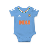 Women's Indian 2025 Cricket Jersey inspired Romper