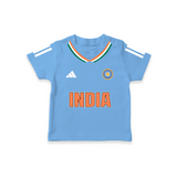 Women's Indian 2025 Cricket Jersey inspired T-Shirt